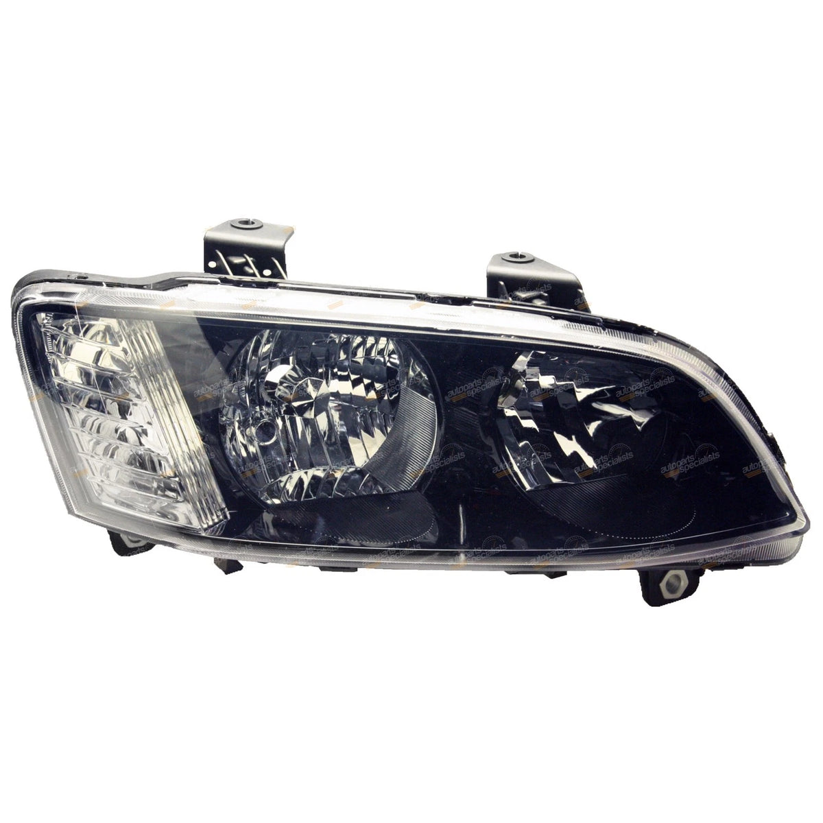 RH Black Headlight for Holden Commodore VE Series II (2010–2013)
