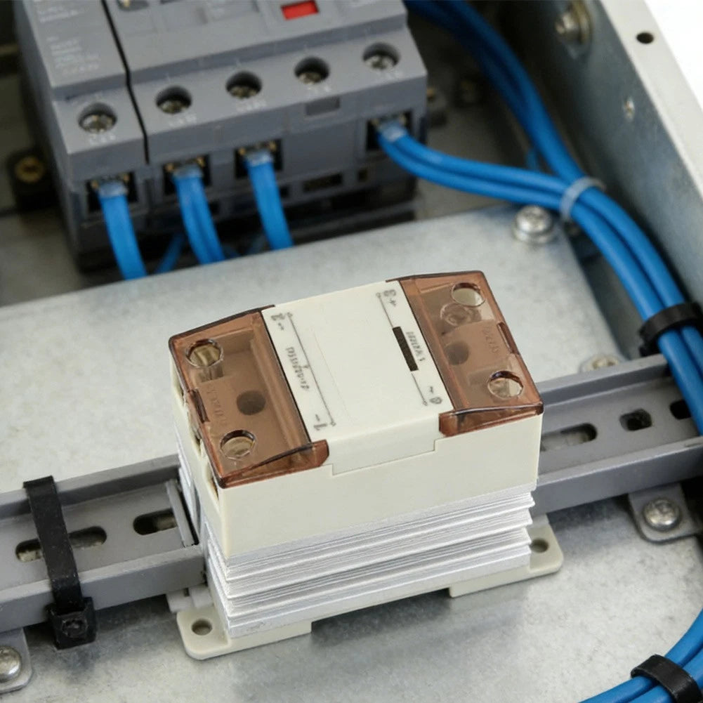 10 Amp Solid State Relay for Automation Machinery (Rail Mounted)