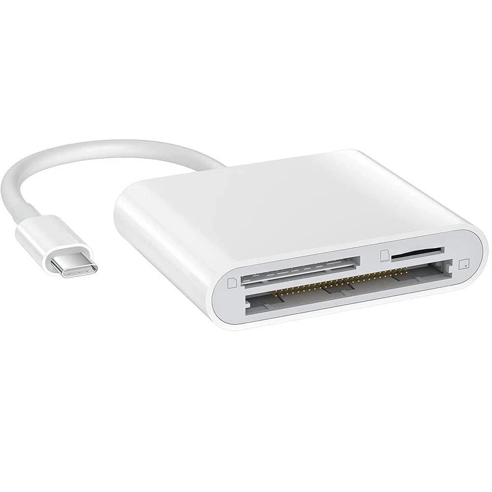 USB C Compact Flash SD MicroSD Reader Hub for iMac Pro (2017–2021)