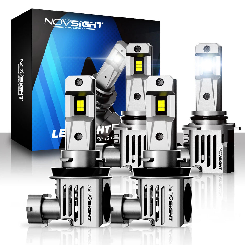 NOVSIGHT LED Headlight Combo Kit 9005 + H11 for
