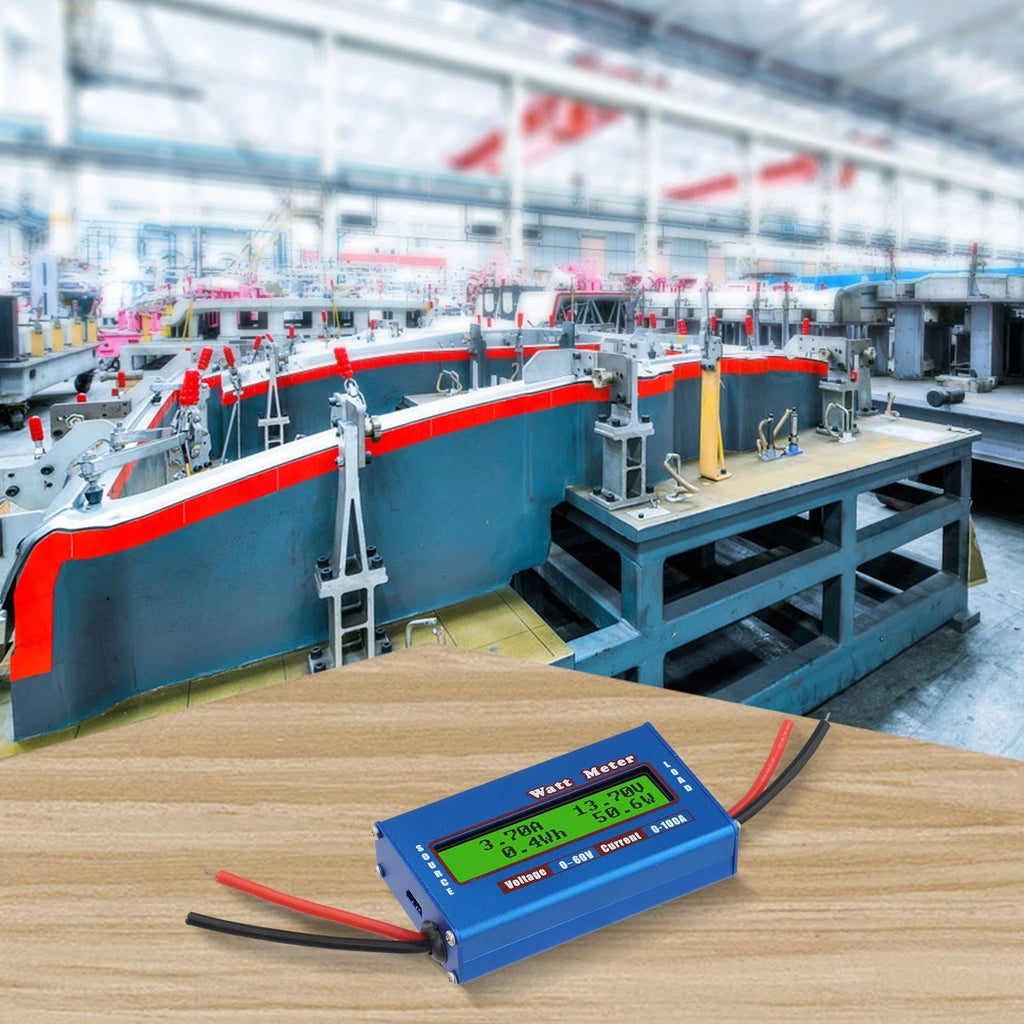 12V 24V Solar Wind Analyzer with Dual Line LCD Display for Power Testing