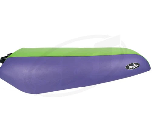 Seat Cover for Kawasaki 750 SS / SS Xi (1992–1997) Lime Green/Purple