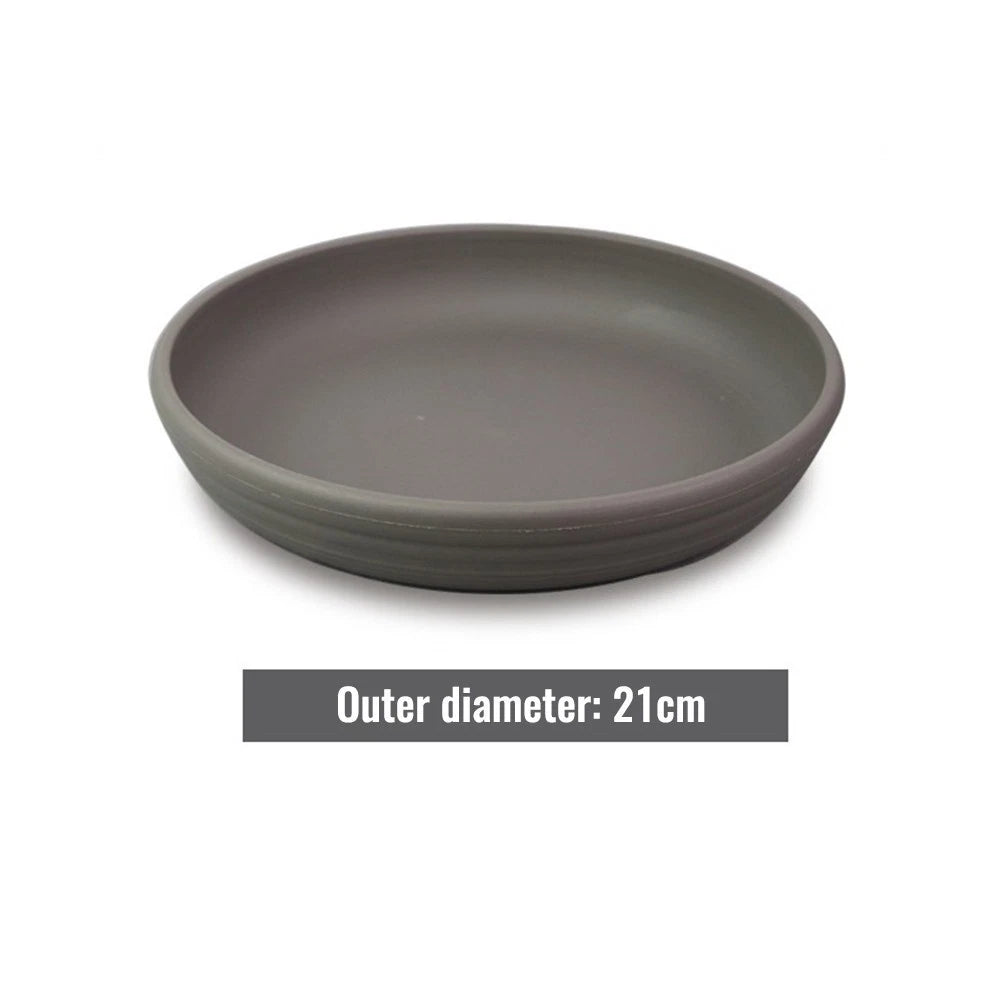 Adaptable Round Succulent Plant Saucer Trays for Any Environment