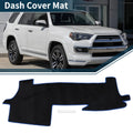 Dash Cover Mat Sun Protector for Toyota Mark X (2005–2013) Black Blue
