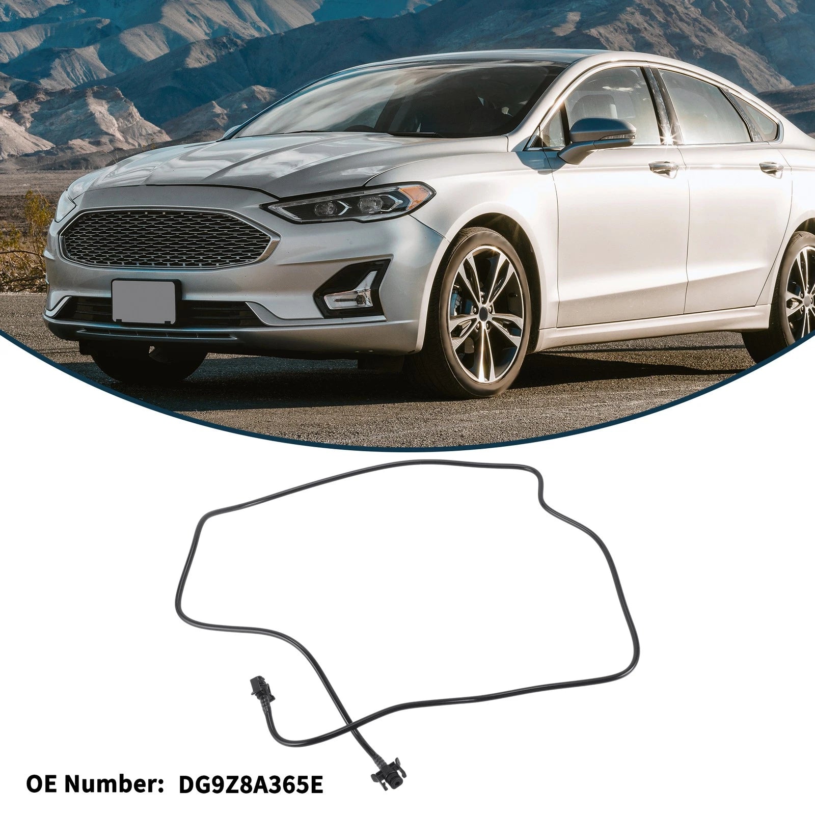 Radiator Hose Replacement for Ford Fusion (Mondeo) 2.0T (2013–2016)