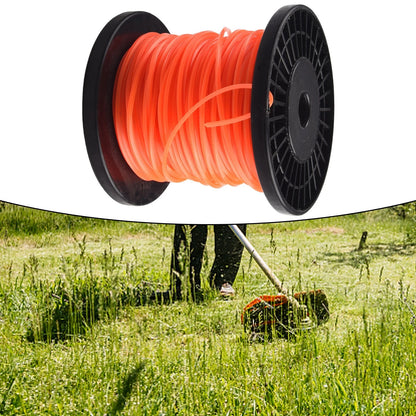 Trimmer Line Wire for Garden (30m/50m) - Nylon Orange