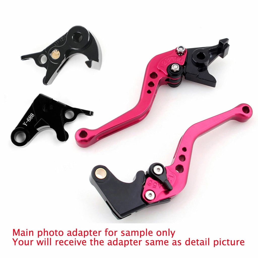Short Clutch Brake Lever for Yamaha MT-09 Tracer 900/GT (2021–2022), YZF R6 (2017–2020)