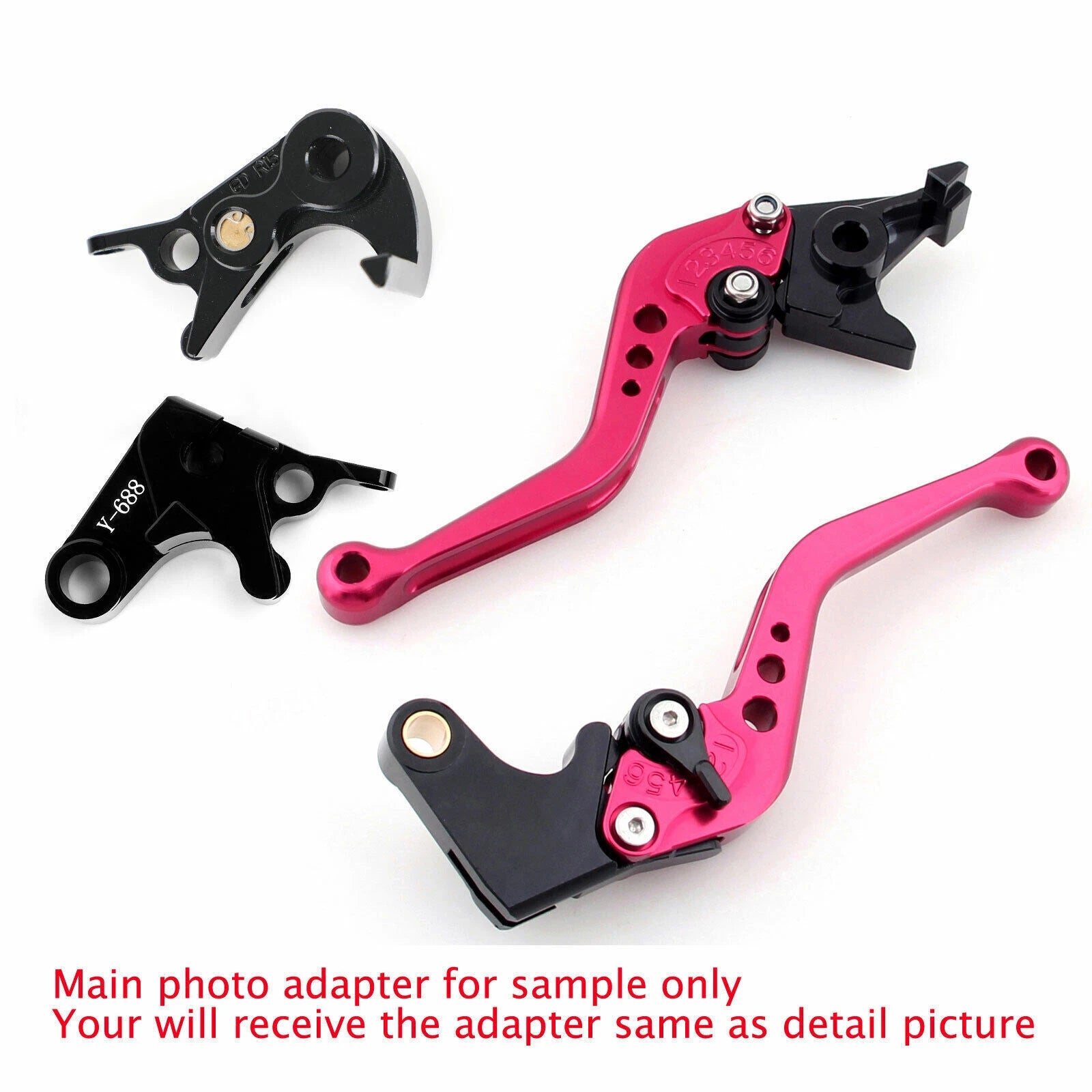Short Clutch Brake Lever for Yamaha MT-09 Tracer 900/GT (2021–2022), YZF R6 (2017–2020)
