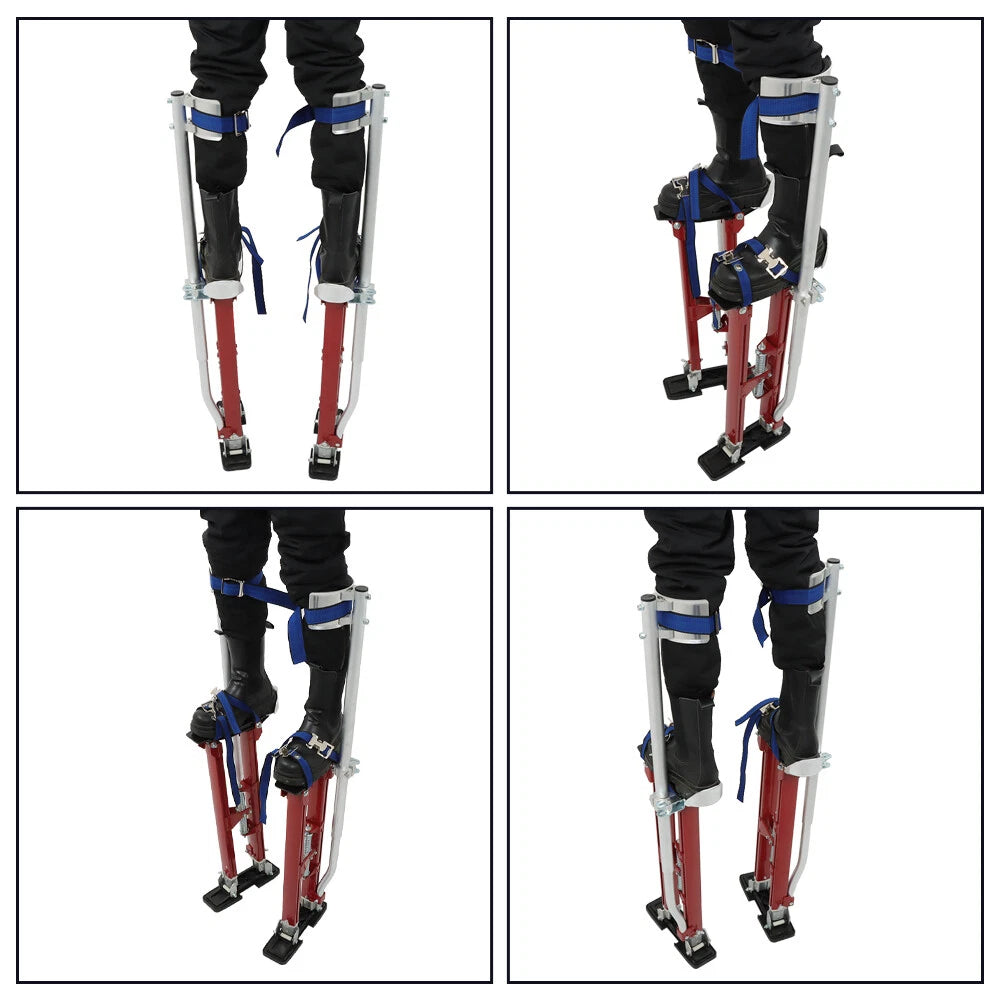 Adjustable Height Stilts for Painter Taping (24"-40")