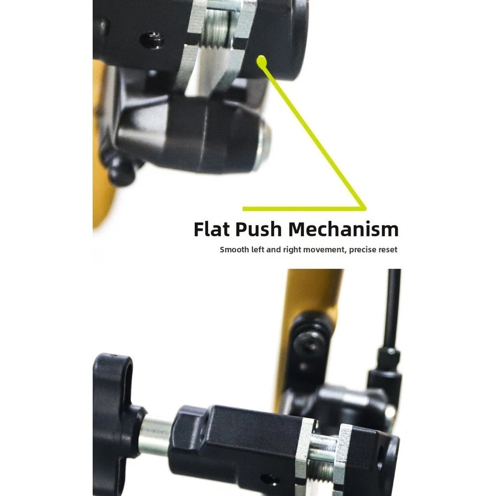 Piston Reset Tool for Hydraulic Disc Brake Caliper Maintenance (Black Finish)