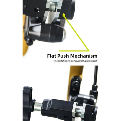 Piston Reset Tool for Hydraulic Disc Brake Caliper Maintenance (Black Finish)