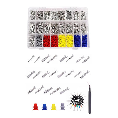 755 Pcs Connector Pins Terminal for 12V Connectors, Motorcycles