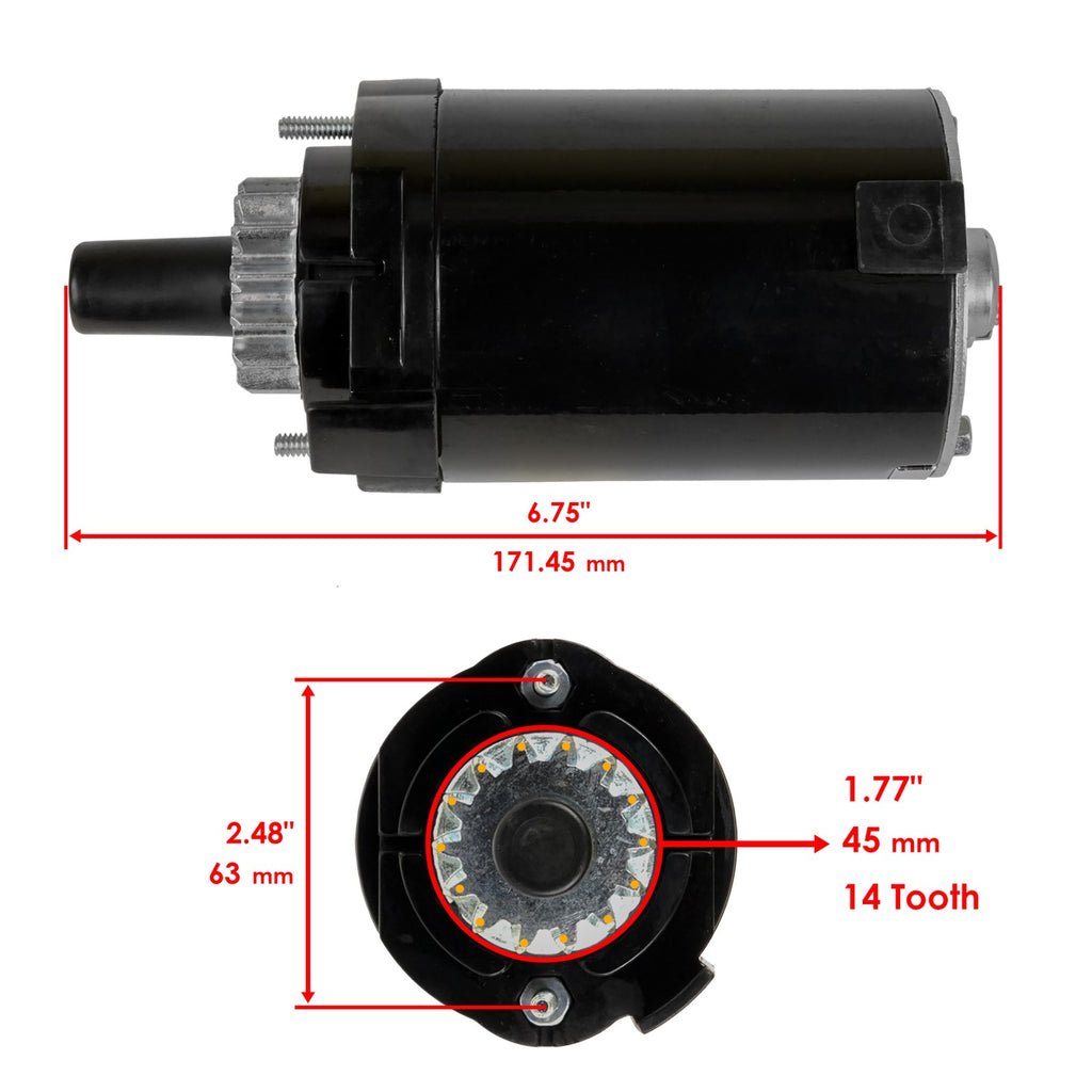 Starter & Solenoid Replacement for Cub Cadet LTX 1040 LTX 1045 (2018–2020)