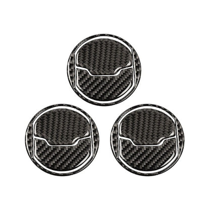 Carbon Fiber Interior Vent Spout Frame Trim for Ford Mustang (2015–2019)