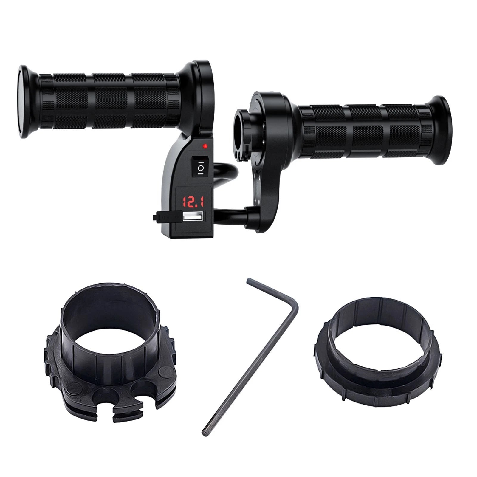 Heated Grips Handlebar Warm Heater 22mm for Universal Motorcycle
