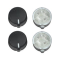 Set of 4 Air Conditioner Control Button Knobs for Mercedes C Class W203