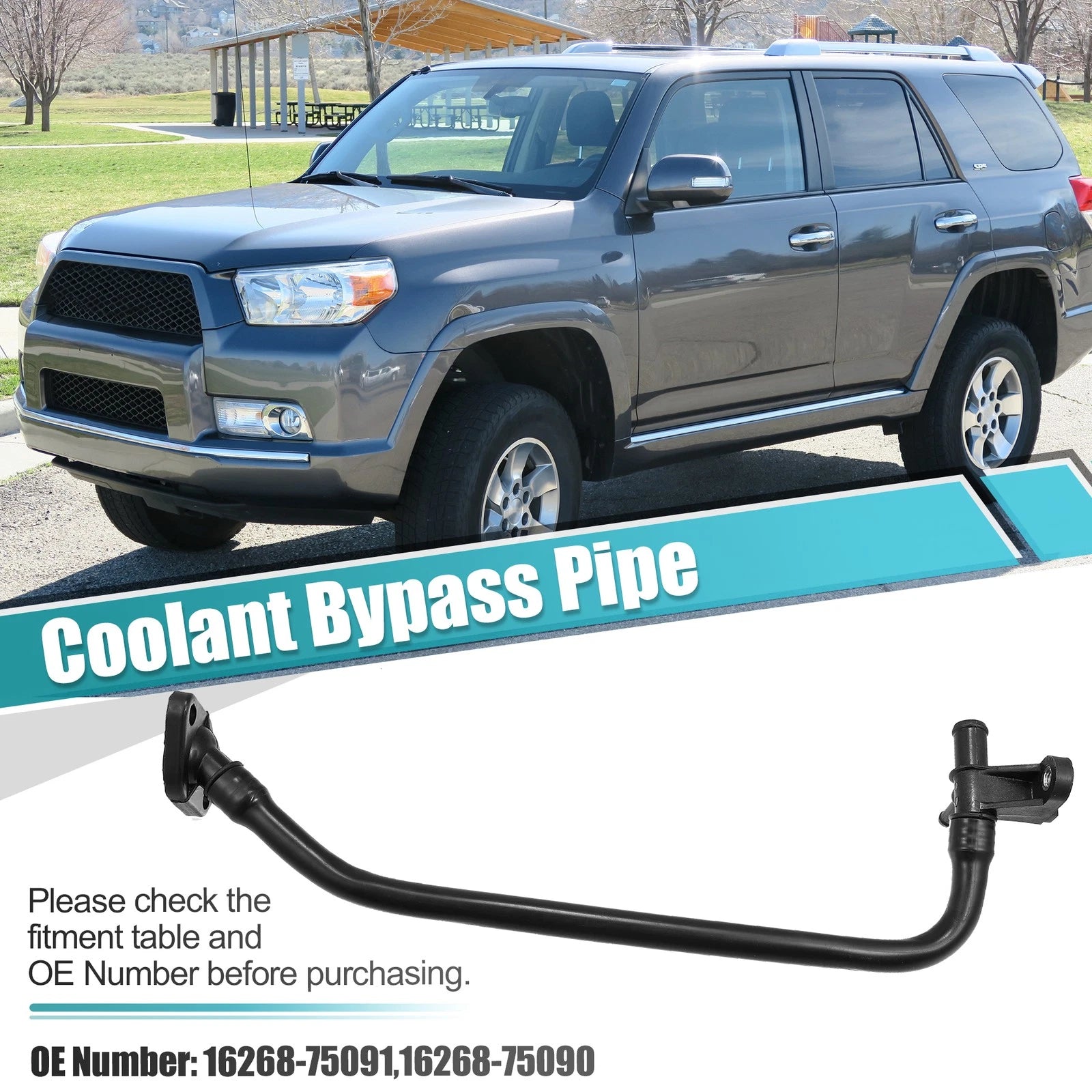 Coolant Water Bypass Pipe Replacement for Toyota Tacoma (2005–2012)