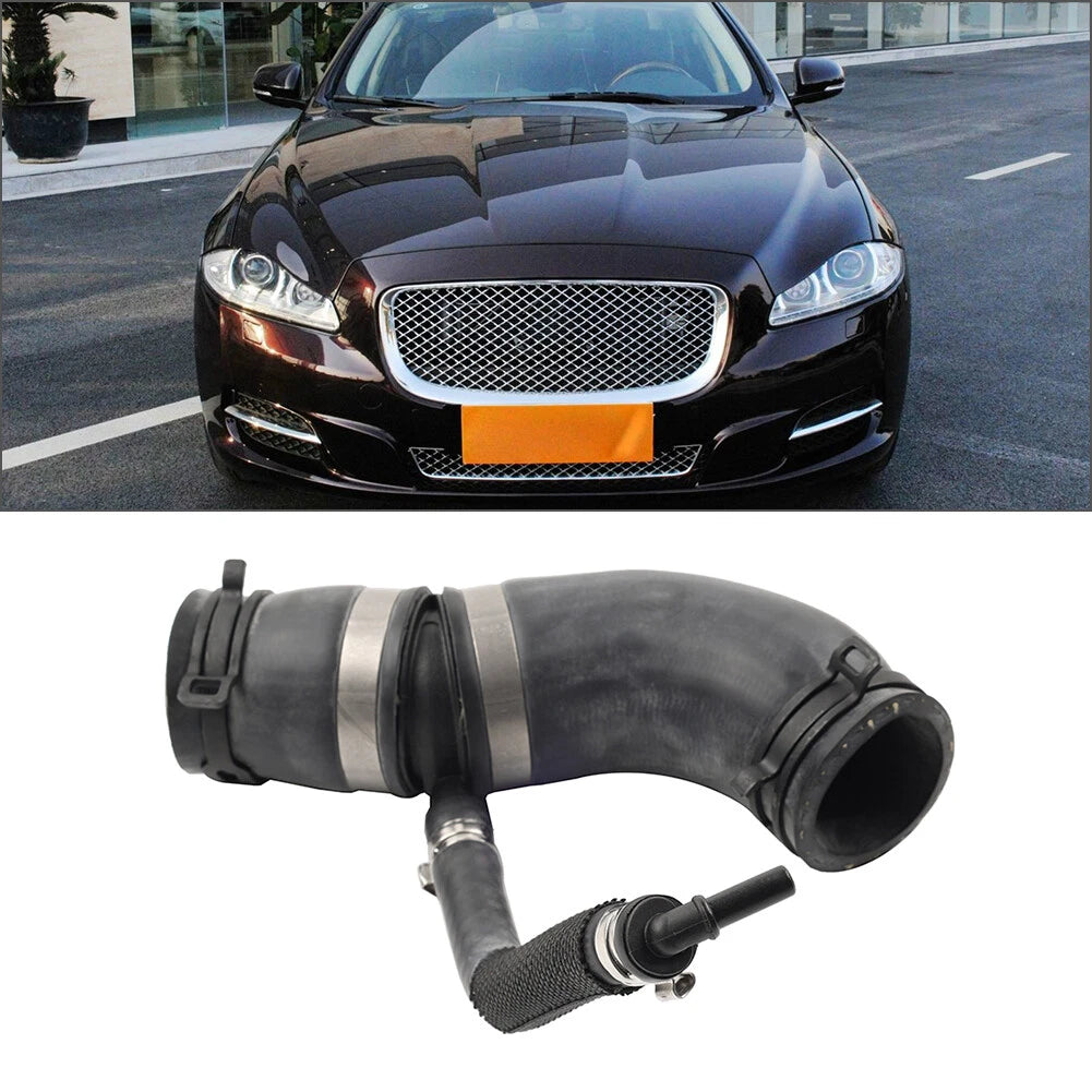 1pc Front Radiators Hose LR049989 For Jaguar XK Base Tube Inlet 2010-2015