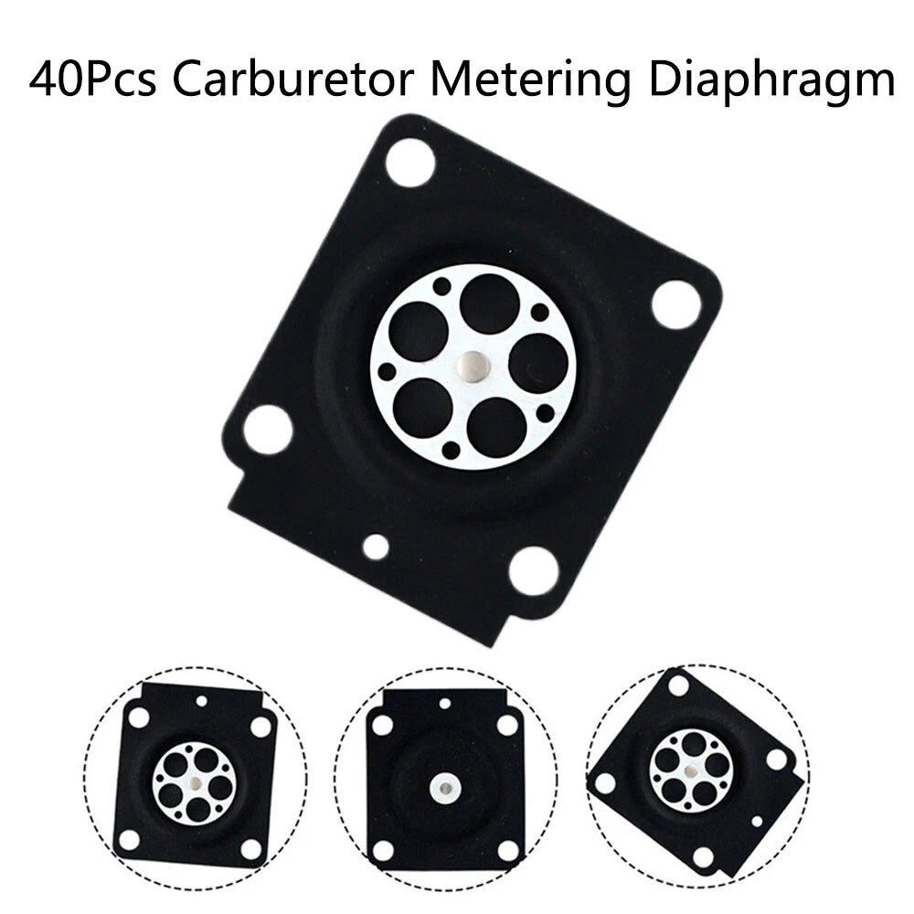 40Pc Carburetor Metering Diaphragm for ZAMA RB-99 RB-100 C1Q Series