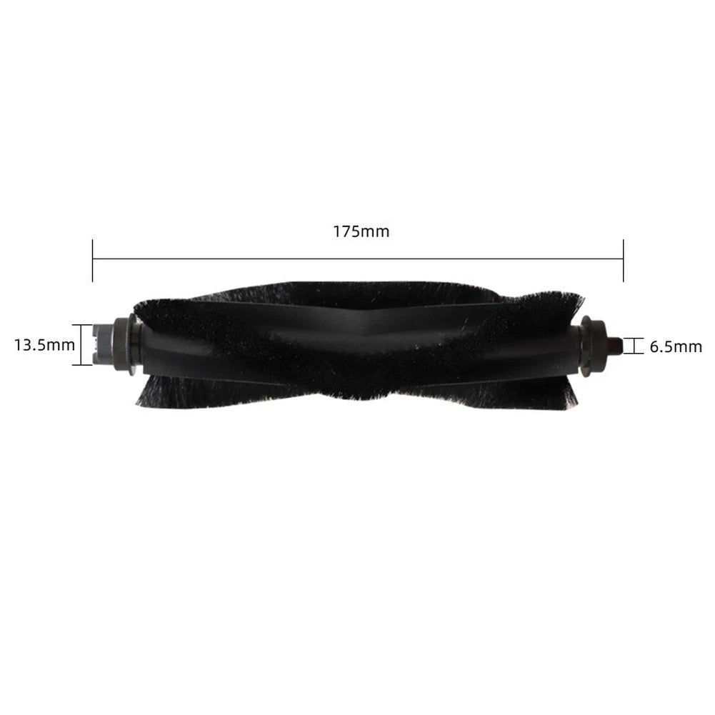 ABS Rubber Brush Kit for Eufy Omni C20 (1 Main Brush + 4 Side Brushes)