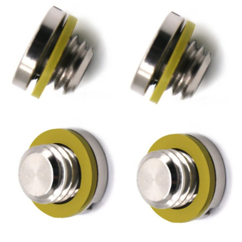 Set of 4 Drain Screw Kit for Mercury Marine MerCruiser Gear Case (10-79953Q04)