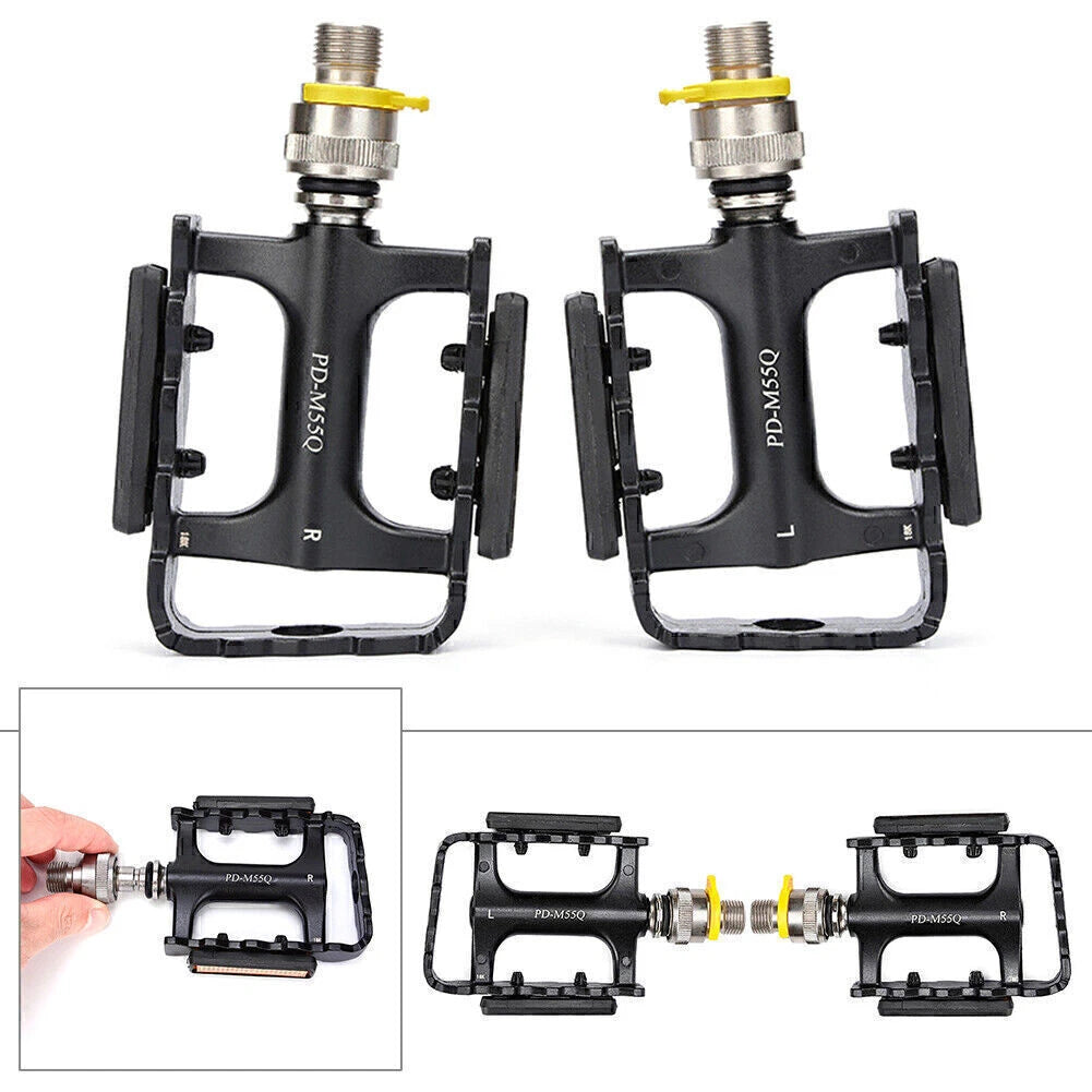 Quick Release Aluminum Pedals for MTB Road Bike
