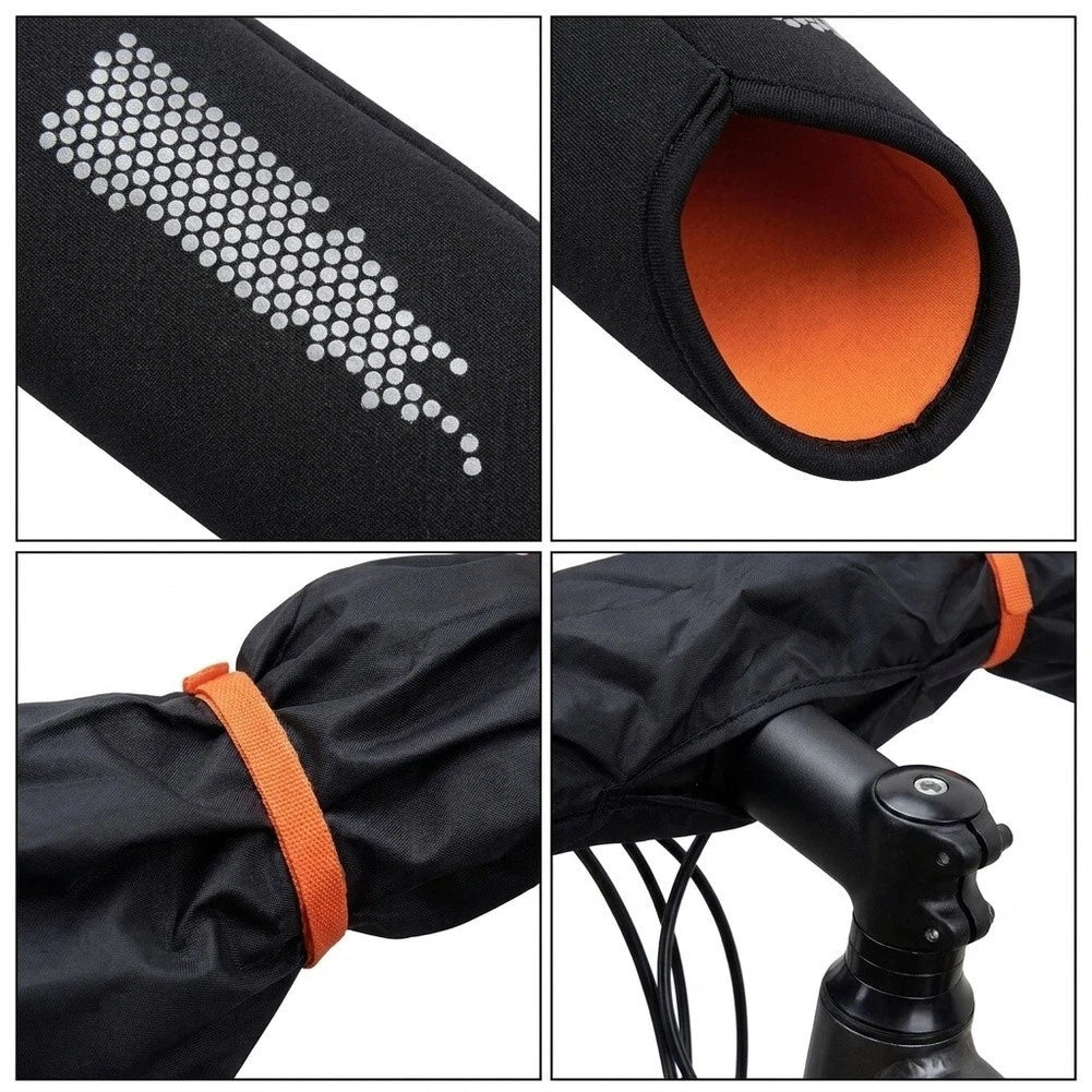 Compact Handlebar Protection Kit for Urban Riders and Cyclists