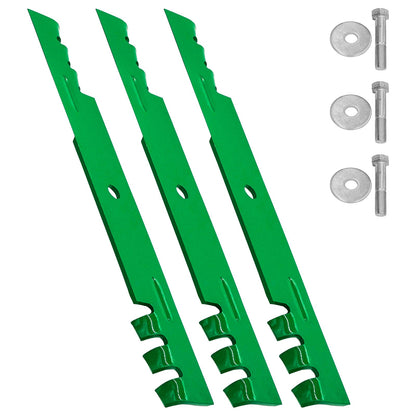 Deck Blade with Bolt Replacement for Toro Z400 Z500 Z557 (2005–2018)