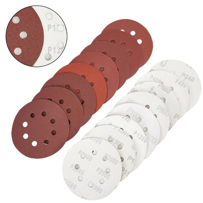 Set of 40 Sanding Discs for Polishing (240-2000 Grit)
