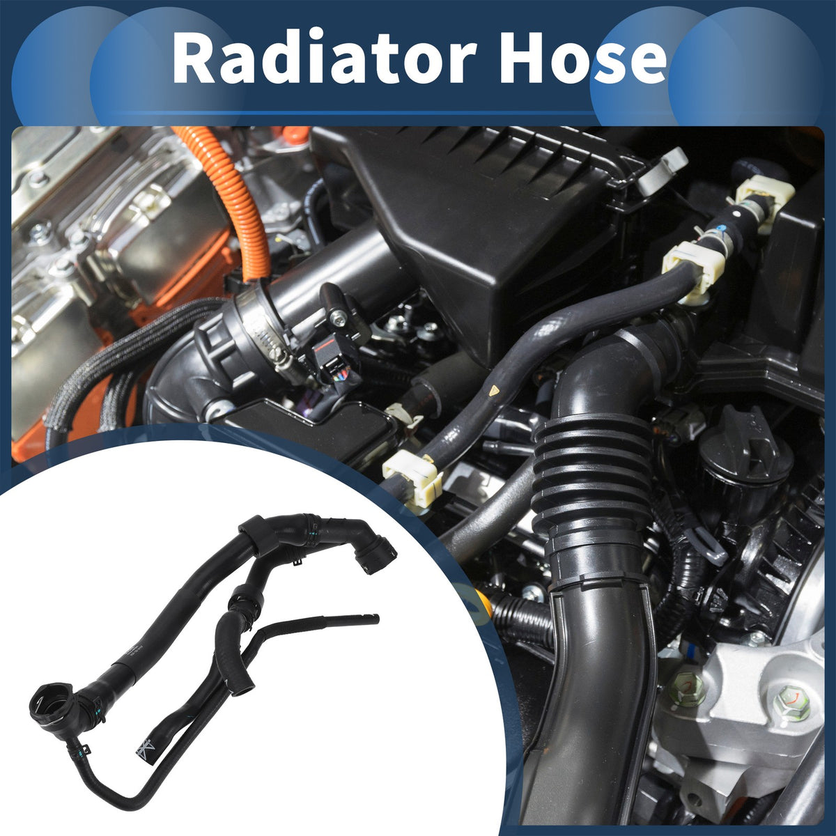 Radiator Hose Replacement for Volkswagen Golf SportWagen (2015–2019)