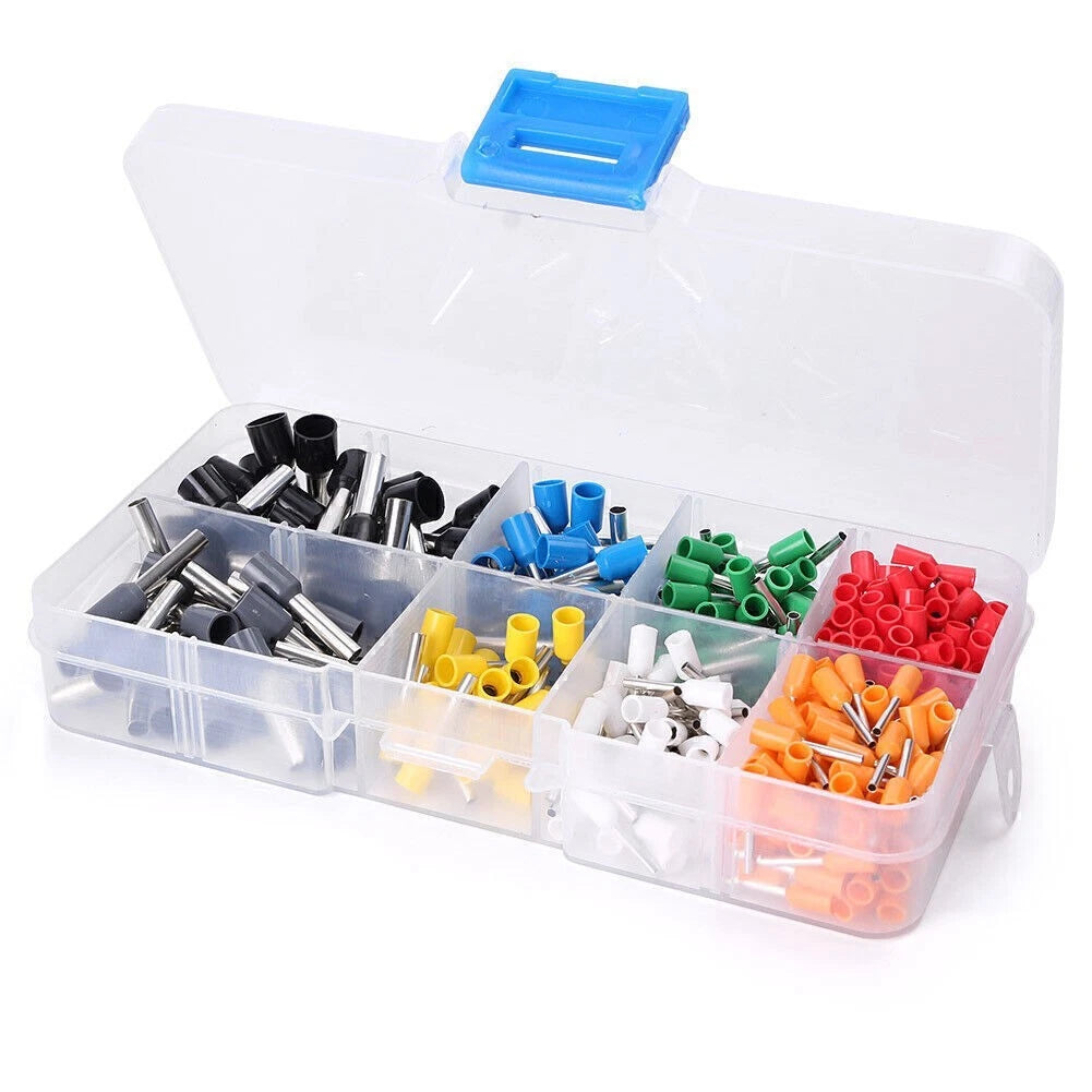 400PCS Multicolour Wire Ferrule Copper Crimp Connector Kit