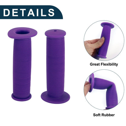 Handlebar Grip Covers 110mm Soft End Grips Protector for MTB Bike 1 Pair