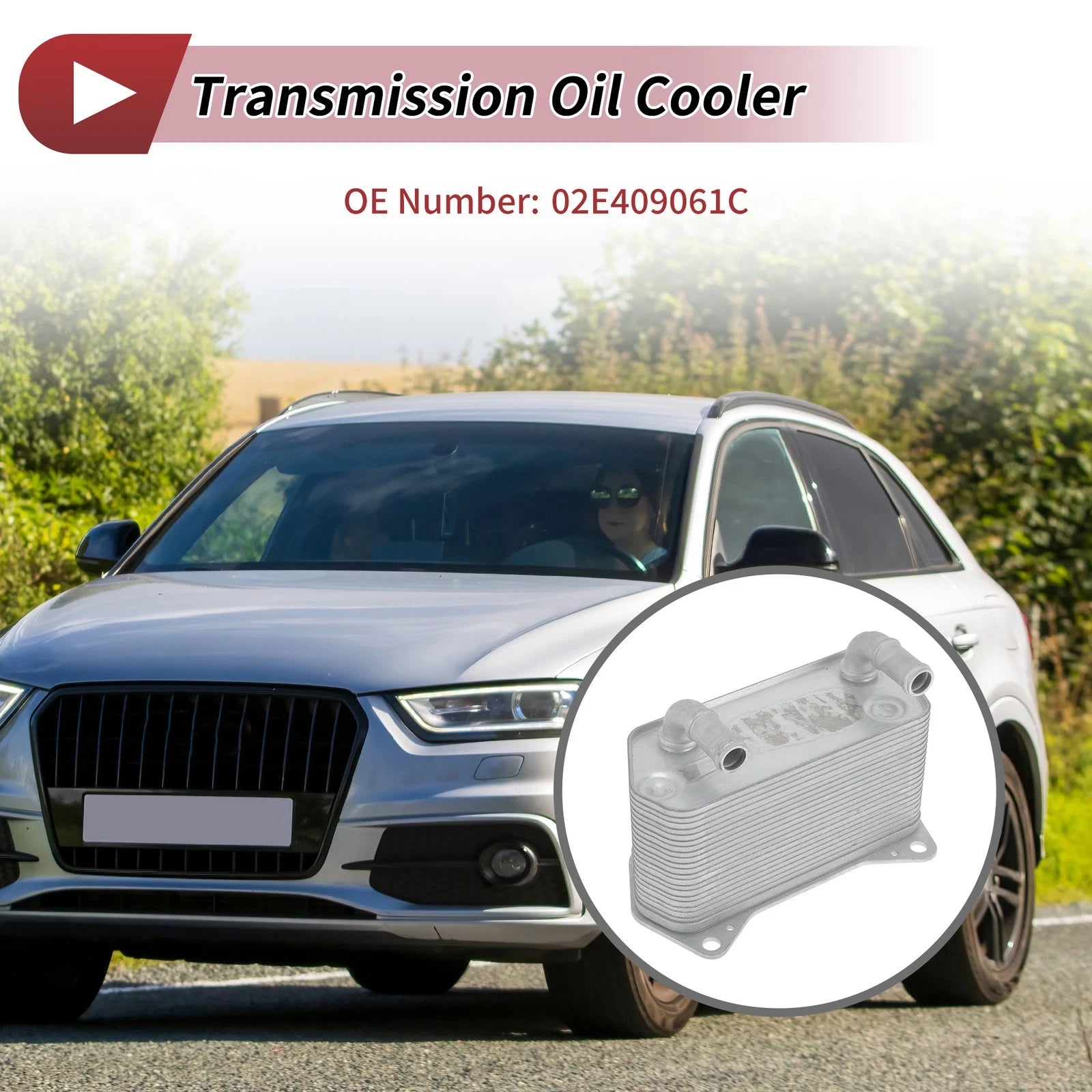 Engine Oil Cooler for Audi TT 2010–2014 OEM Replacement