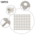 100pcs Nickel U-shaped Accessories for Automotive Applications