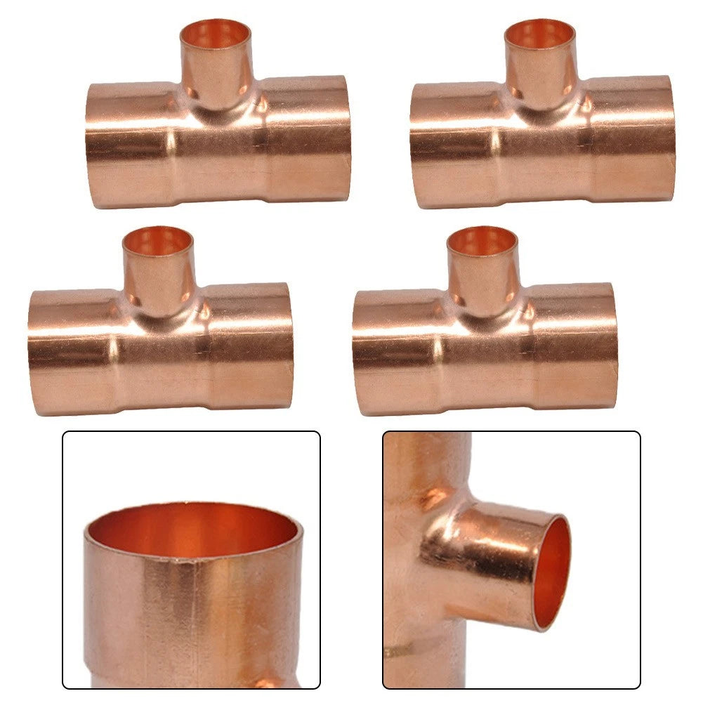 22x16x22MM Copper Reducing Tee for Cooling Systems (Cooling Systems)