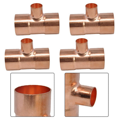 22x16x22MM Copper Reducing Tee for Cooling Systems (Cooling Systems)