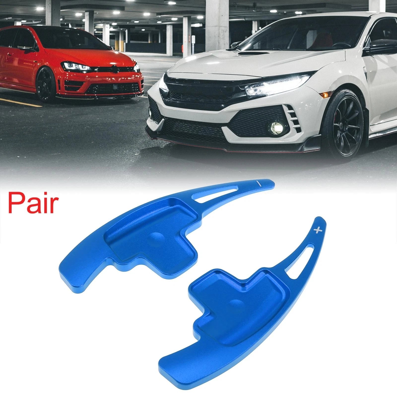 Steering Wheel Shift Paddle Shifter Pair Replacement for Mercedes-Benz E550 (2014–2016)