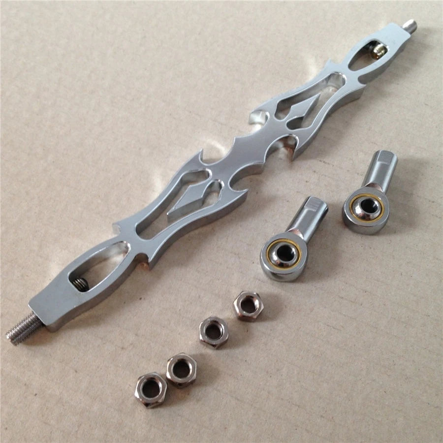 Chrome Shift Linkage for Harley Softail FXDWG Dyna Wide Glide FLHR FLHT (–)