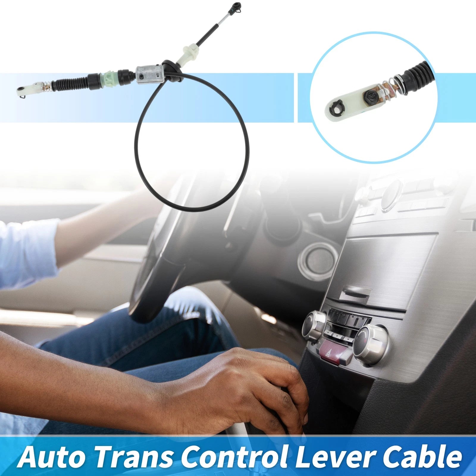 Auto Trans Gear Shifter Cable Replacement for Chrysler Town & Country (2005–2007)