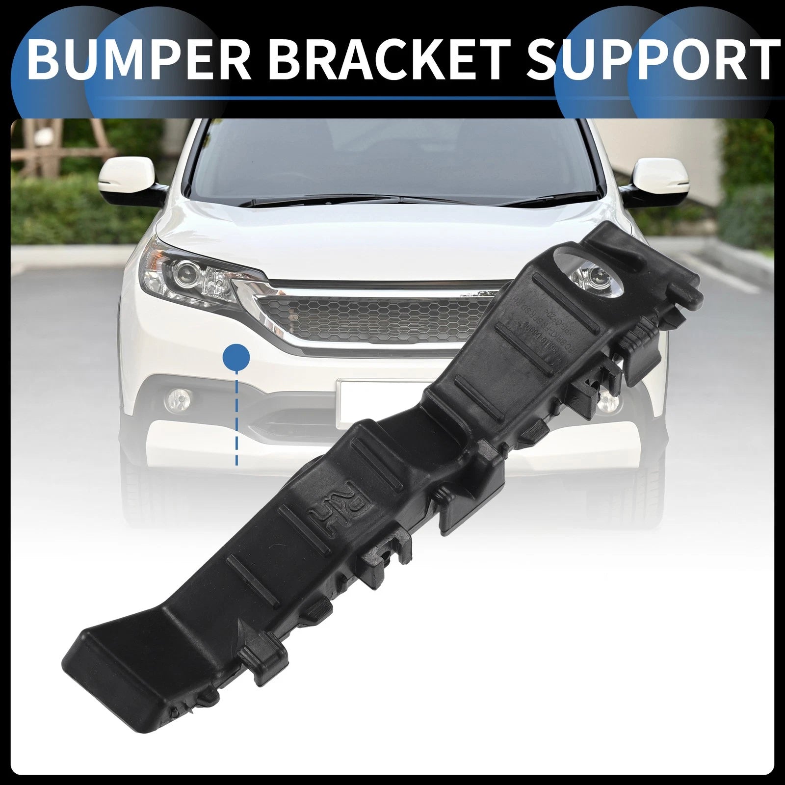 1pc Right Front Bumper Retainer Bracket No.86514D4000 for Kia Optima (2016–2020)