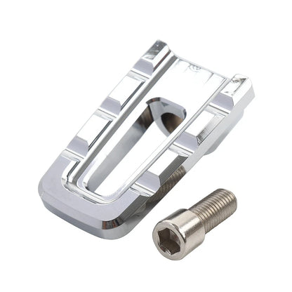 1X Heel Toe Gear Shift Pegs for Harley Softail Touring (Chrome)