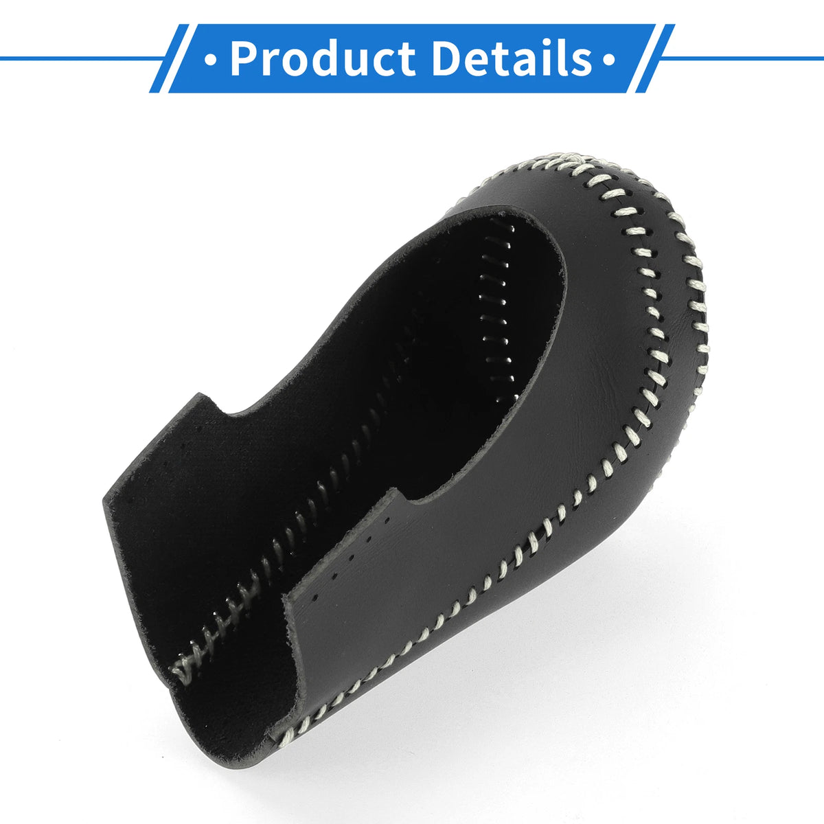 1 Pc Gear Shift Knob Cover for Chevrolet Malibu (2016–2020) Black Grey