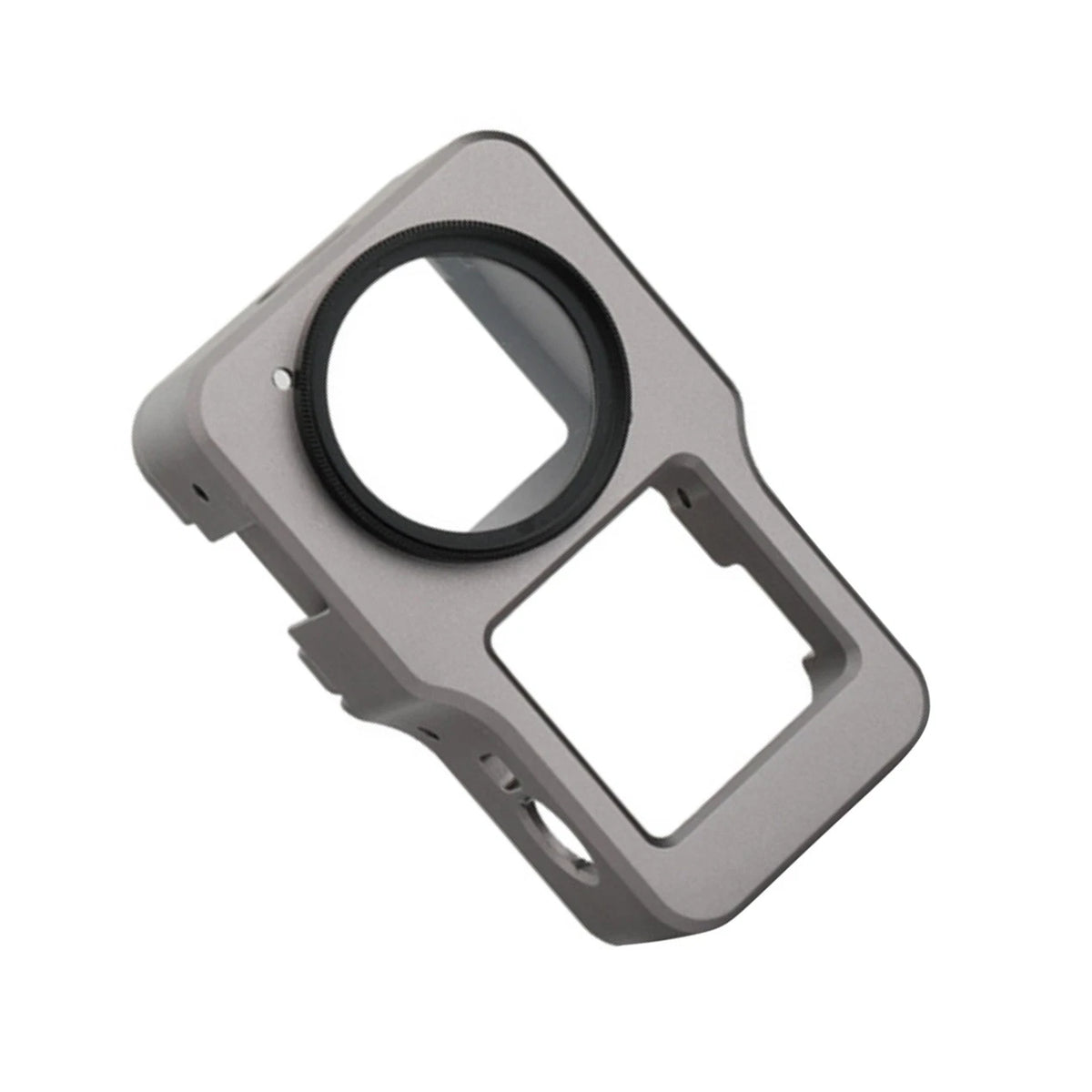 Camera Protective Frame Cover + UV Filter + Lens Cover + Adapter for DJI Action 2 (2021–2023)