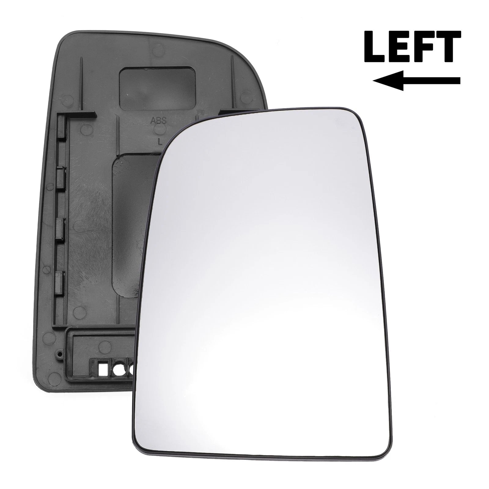 Left Upper Mirror Glass Non-Heated Replacement for Mercedes Sprinter (2006–2011)