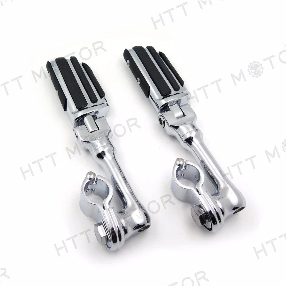 Adjustable Foot Peg 1" for Triumph Rocket Yamaha Chrome
