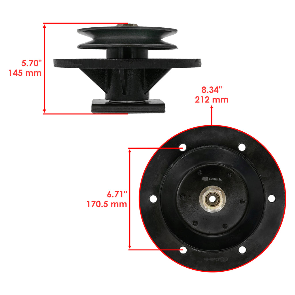 Outer Spindle Pair Replacement for Toro Z Master Z500 Zero-Turn (2008–2011)