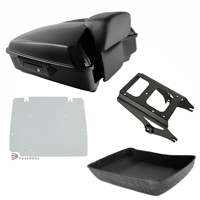 Trunk Pad Mount Rack Base Plate for Harley Touring Road King (2009–2013)