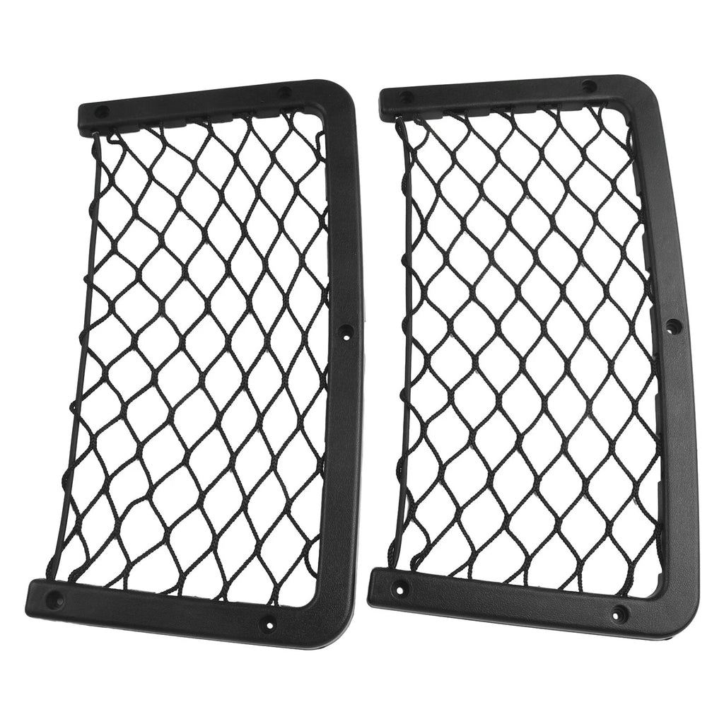 Set of 2 Storage Nets for Car Van Boat