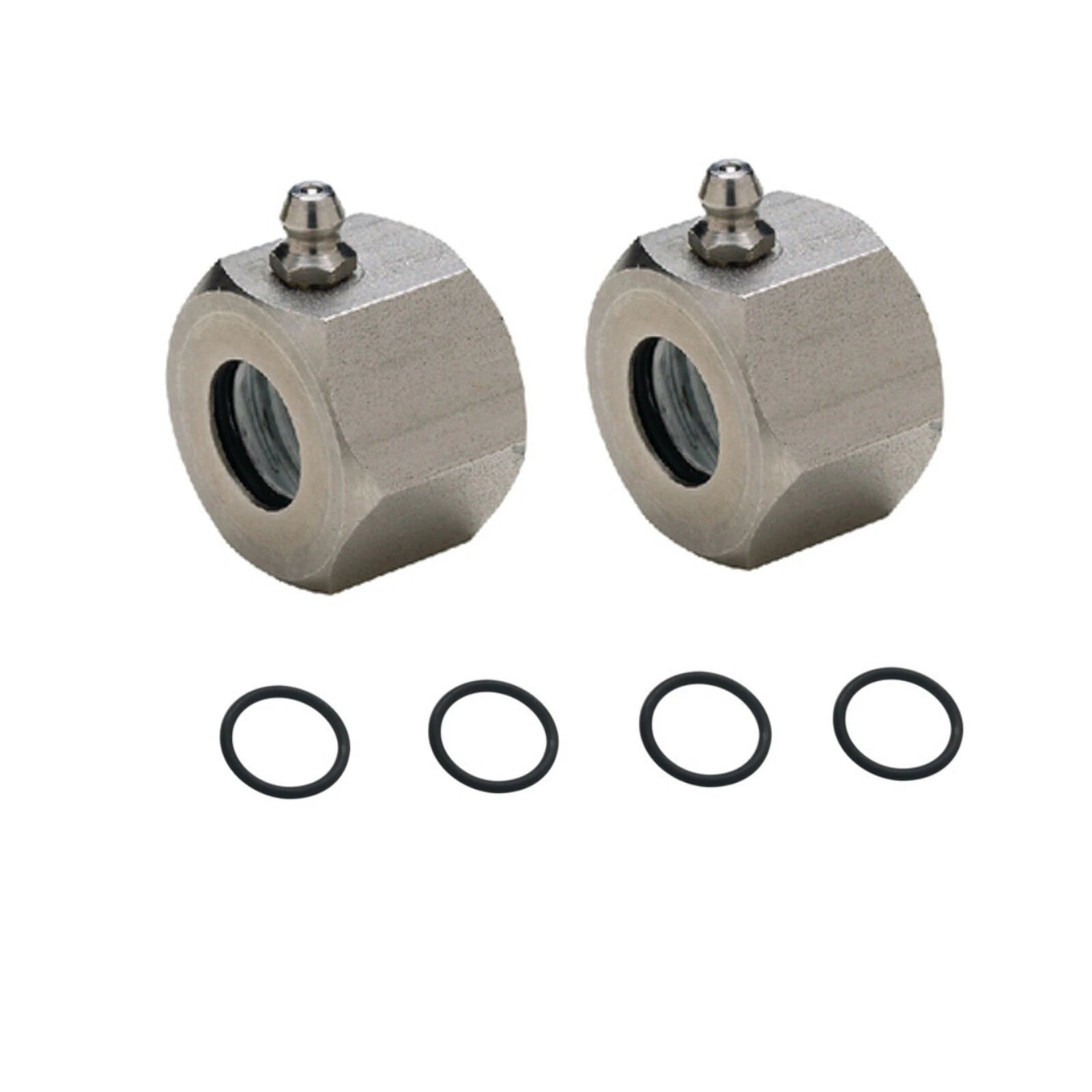 2 Sets Steering Guard Lube Fitting for Boats (Extends Steering Cable Life)