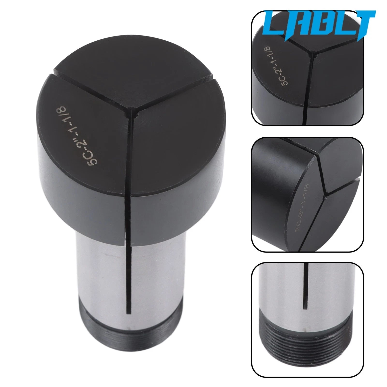 2X Step Collet for LABLT 5C (2 Inch Head Diameter, 1/4 Inch Pilot Hole)